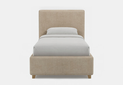 Кровать на низких ножках БРУК односпальная